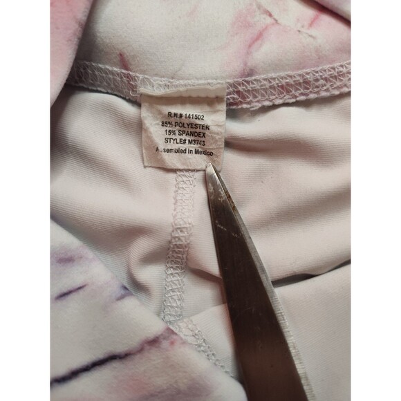 Women's R and Dry Collection Marble Leggings Pink Small - Picture 6 of 6